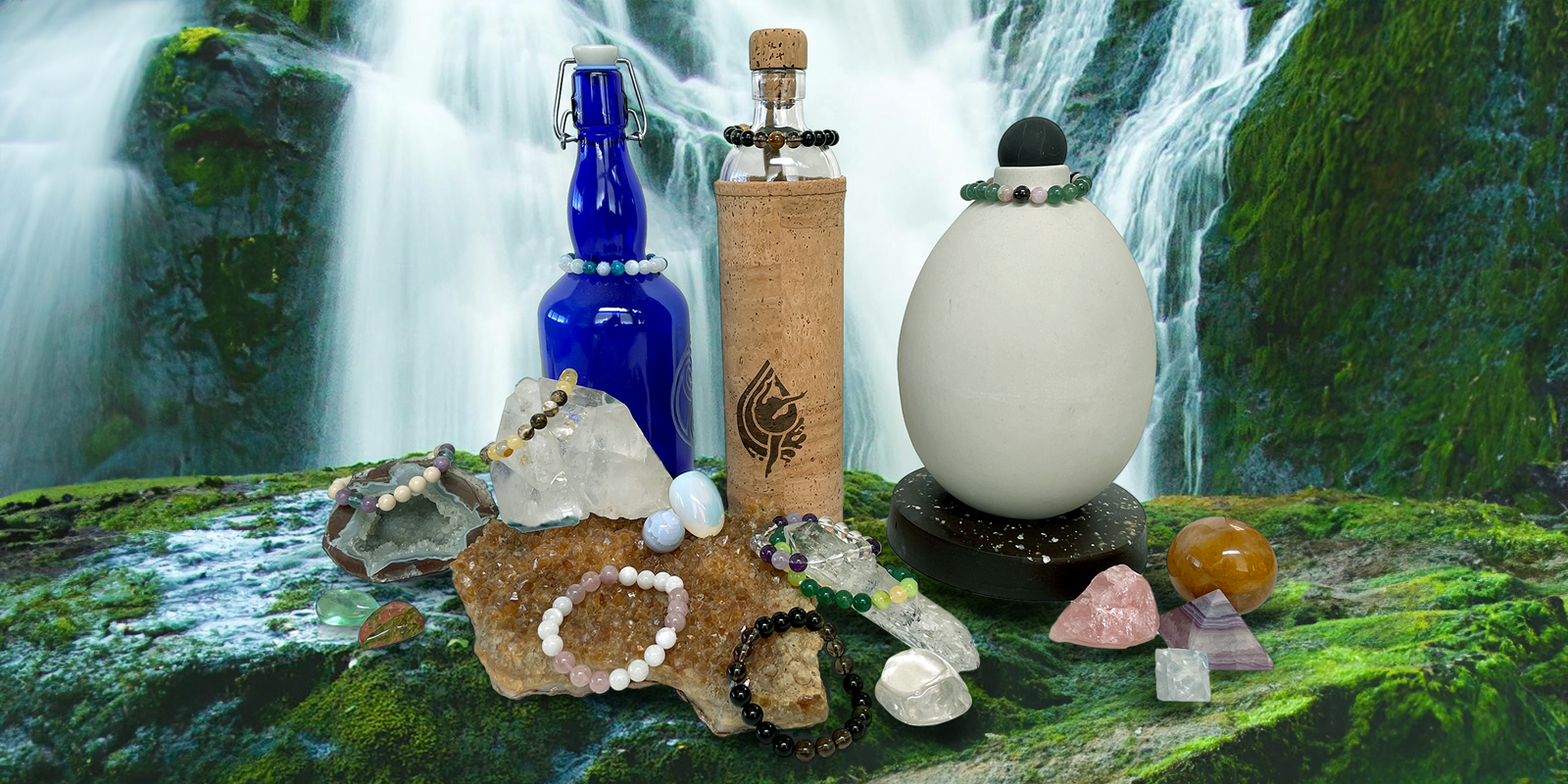 Water Feature Elixir Making Elixirs using the Earth's Stones - Dancing with Water
